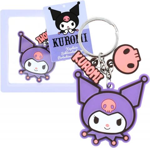 Portachiavi Kuromi in confezione telaio