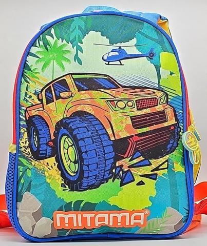 Zaino Asilo reversibile per bambine Mitama - cagnolino
