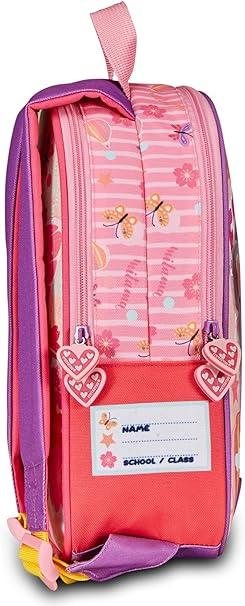 Zaino Asilo reversibile per bambine Mitama - PANDA