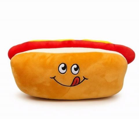 PELUCHE a forma di HOTDOG 15x40 cm
