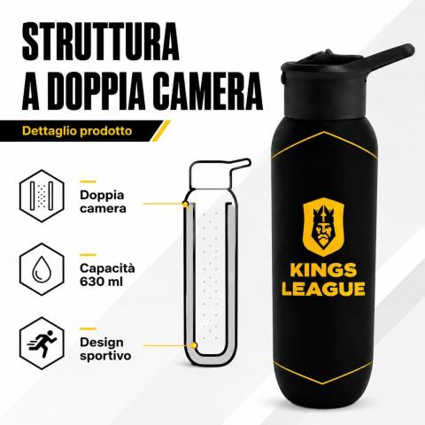 Borraccia in Alluminio Kings League