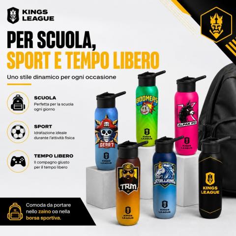 Borraccia in Alluminio Kings League