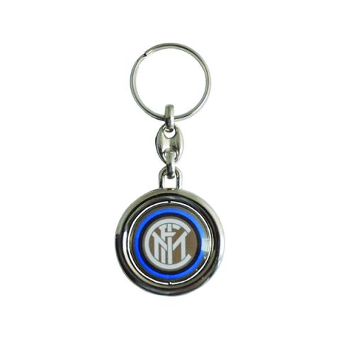 PORTACHIAVE in metallo CON CIONDOLO - INTER Prodotto Ufficiale