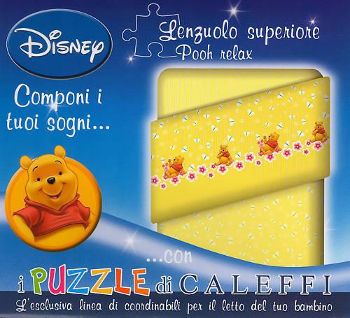 Lenzuolo Superiore Disney Caleffi WINNIE THE POOH -ROSA