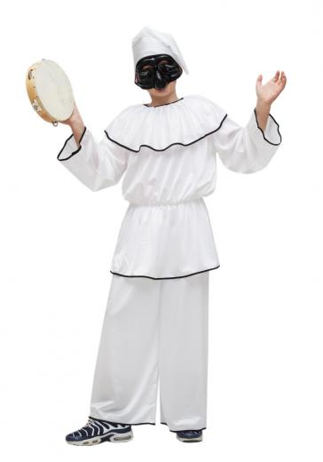 Costume Di Carnevale Bambino/a Da Pulcinella Di Pegasus