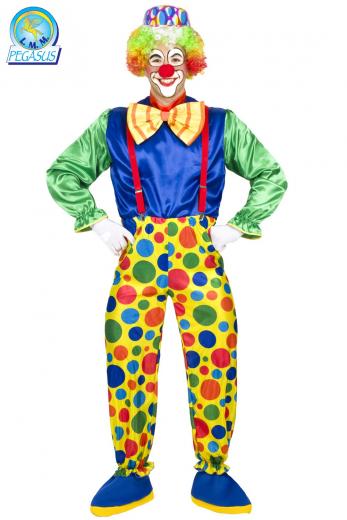 Costume Di Carnevale Adulto Da Pagliaccio