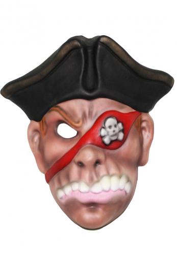 Maschera Pirata Eva Accessorio Di Carnevale