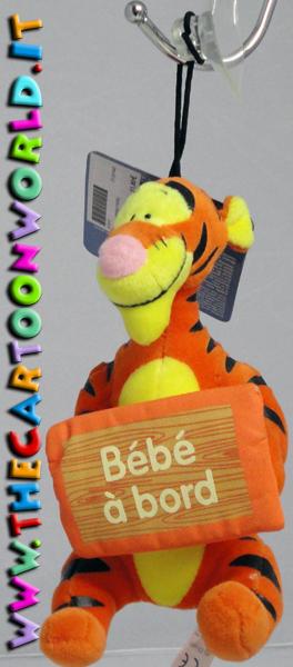PELUCHE DISNEY TIGRO BEBE A BORDO 20CM