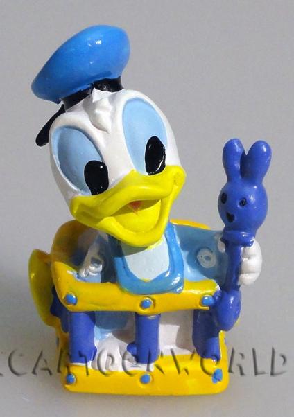 BOMBONIERA in RESINA DISNEY DONALD PAPERINO 4,5 CM