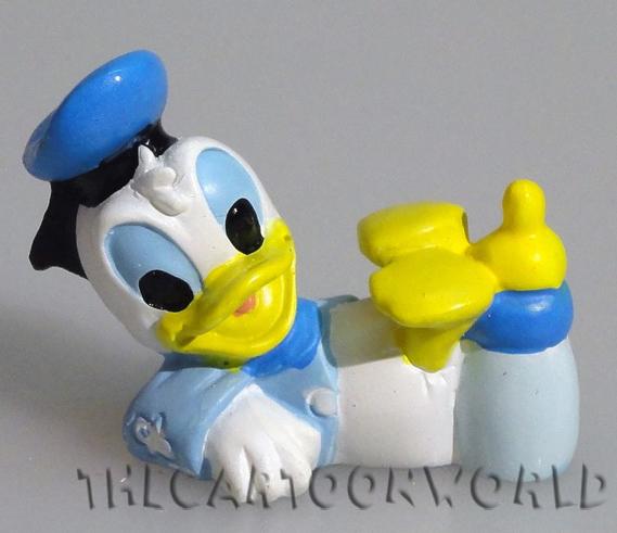 BOMBONIERA in RESINA DISNEY DONALD PAPERINO 4,5 CM