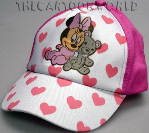 CAPPELLO con Visiera - BERRETTO Disney MINNIE con Orsetto