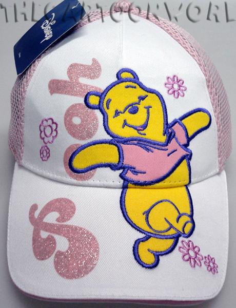 CAPPELLO con Visiera - BERRETTO Disney WINNIE THE POOH - glitter - 54cm