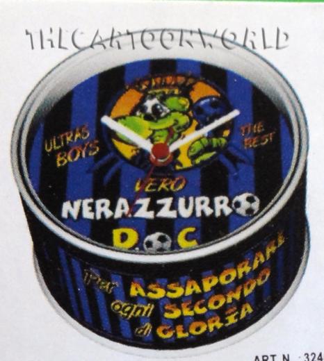 OROLOGIO in scatoletta - ULTRAS NERAZZURRO D.O.C. - SERPENTE - INTER