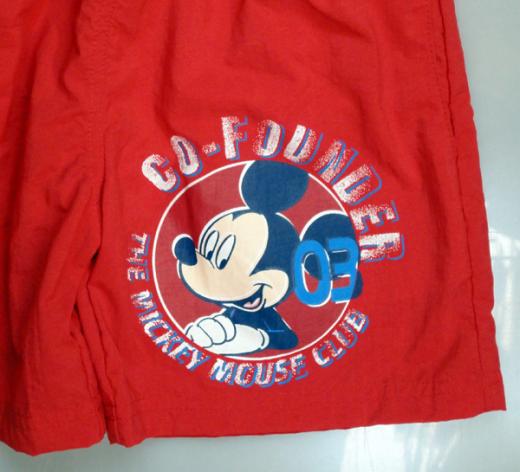 COSTUME MARE / Piscina Pantaloncino DISNEY TOPOLINO TAGLIA 6 anni