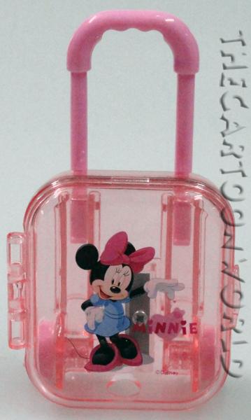 SET SCUOLA Cancelleria - TEMPERAMATITE Trolley - Disney MINNIE rosa