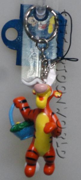 Portachiave in Gomma DISNEY - Winnie the Pooh - TIGRO - 6 cm