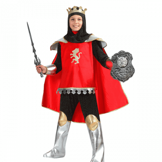 VESTITO COSTUME Maschera di CARNEVALE - RE ARTU