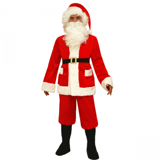 VESTITO Costume BABBO NATALE per adulti