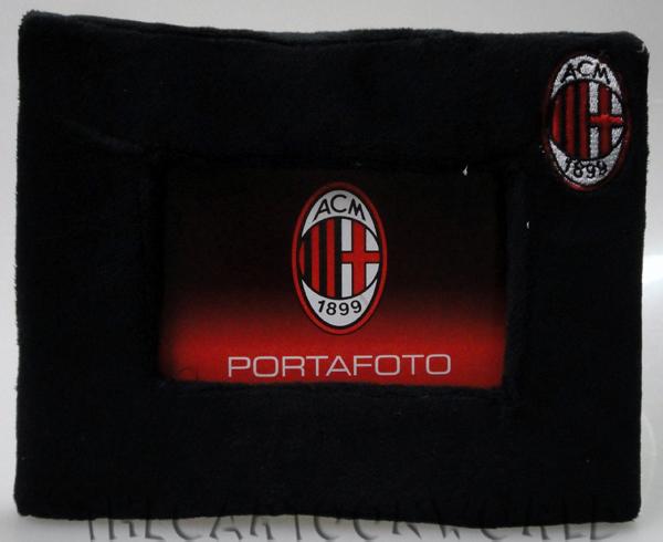 CORNICE PORTAFOTO in Peluche MILAN - Prodotto Ufficiale Milan