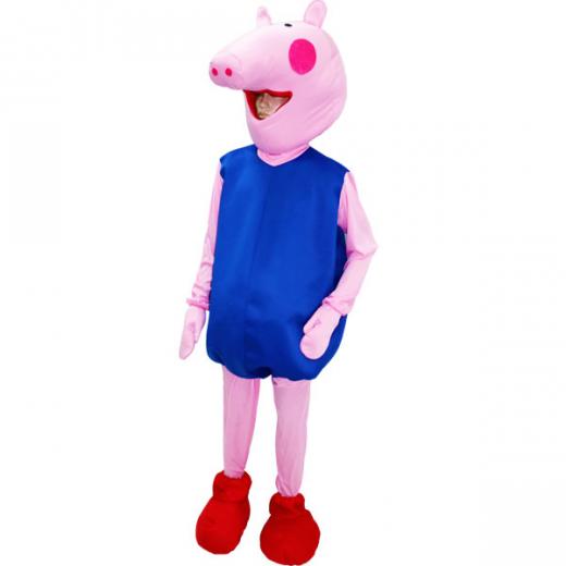 MASCOTTE Maschera Costume PEPPA PIG - GEORGE