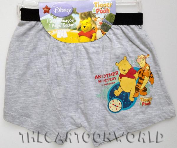 PARIGAMBA BOXER SLIP Mutandine DISNEY -  WINNIE THE POOH - 6-8 Anni
