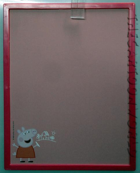 LAVAGNA MAGNETICA DISNEY - PEPPA PIG -  con Numeri e gessetti