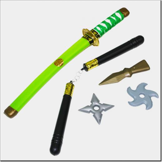 FANTASTICO SET Da TARTARUGHE NINJA - CARNEVALE TRAVESTIMENTI PARTY
