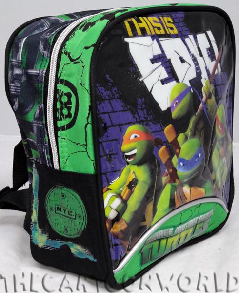La MOCHILA la Mochila de la Carpeta y de la Escuela de las TORTUGAS NINJA