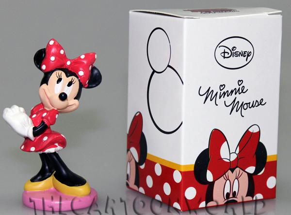 BOMBONIERA IN RESINA DISNEY MINNIE - 8,5 cm - con SCATOLA