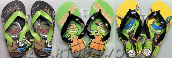 Infradito Ciabatte Mare DISNEY TARTARUGHE NINJA varie taglie
