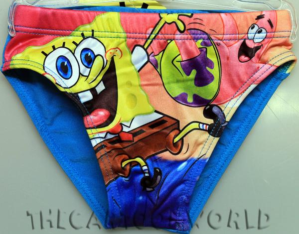 COSTUME MARE / Piscina DISNEY - SPONGEBOB - TAGLIE disponibili 4 - 6 - 8 anni