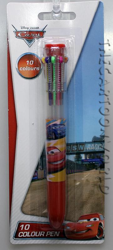 PENNA a 10 Colori DISNEY MINNIE e CARS