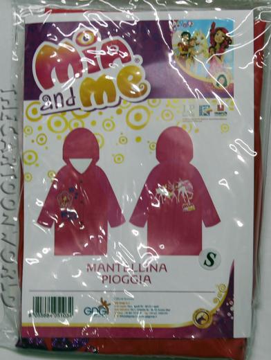 FANTASTICO IMPERMEABILE PIOGGIA  DISNEY MIA and ME