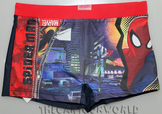 COSTUME Boxer MARE / Piscina DISNEY - Marvel SPIDERMAN - TAGLIE 3 - 4 - 6 - 8 a