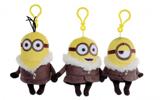 PELUCHE Portachiave MINION MINIONS DISNEY - CATTIVISSIMO ME 2 - ICE VILLAGE