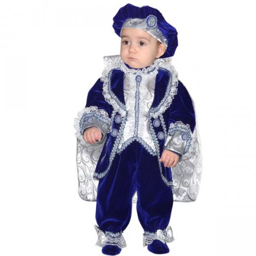 VESTITO COSTUME Maschera di CARNEVALE NEONATO - MARCHESINO