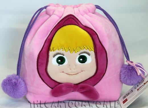 FANTASTICA SACCA PLUSH in PELUCHE DISNEY MASHA e ORSO a