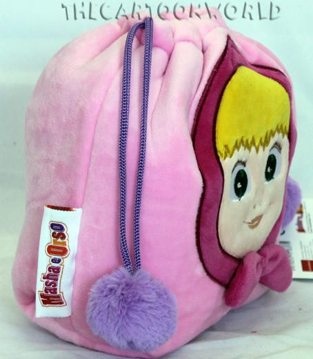 FANTASTICA SACCA PLUSH in PELUCHE DISNEY MASHA e ORSO a