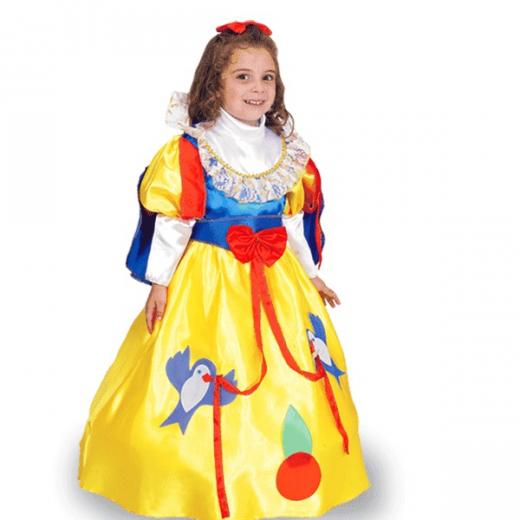 VESTITO COSTUME Maschera di CARNEVALE Primi Passi - BIANCANEVE