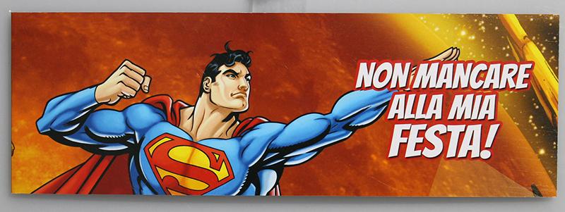 BLOCCHETTO DA 30 Inviti per Compleanno Festa DISNEY - SUPERMAN