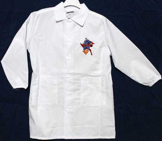 TABLIER École Primaire, blanc - DISNEY SUPERMAN