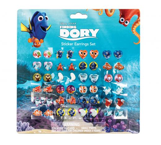 JEU FANTASTIQUE - 24 Paires de boucles d'Autocollants DISNEY finding DORY