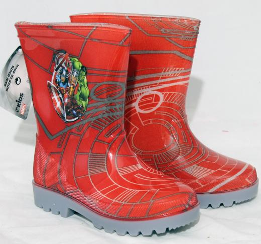 Stivale STIVALETTO PIOGGIA con LED DISNEY MARVEL AVENGERS dal 26 al 33