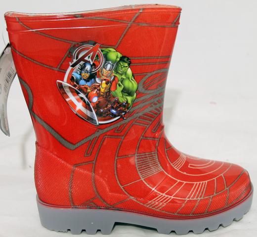 Stivale STIVALETTO PIOGGIA con LED DISNEY MARVEL AVENGERS dal 26 al 33