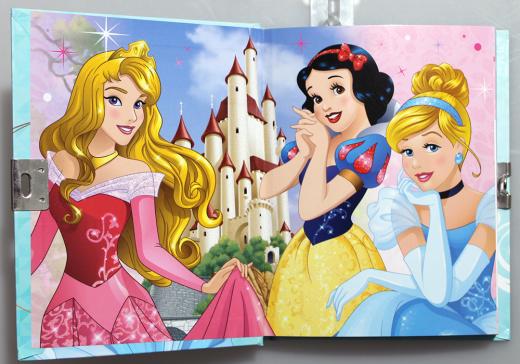 DIARIO SEGRETO con Lucchetto e Chiave DISNEY - PRINCIPESSE - BIACANEVE