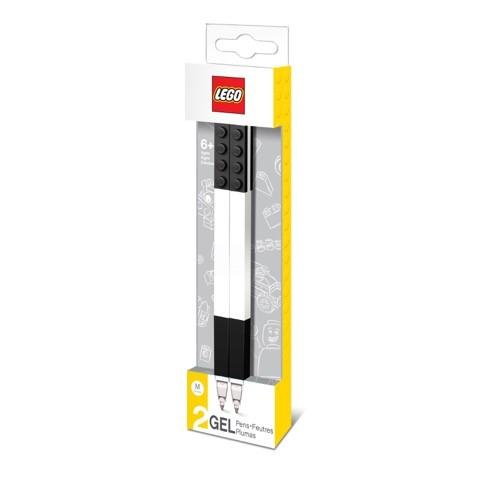 LEGO, SET di due PENNE GEL colore nero LEGO