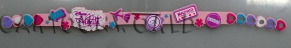 BRACCIALE Braccialetto in Silicone Disney - VIOLETTA a