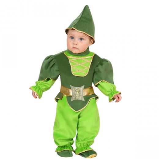 VESTITO COSTUME Maschera di CARNEVALE NEONATO - PETER PAN
