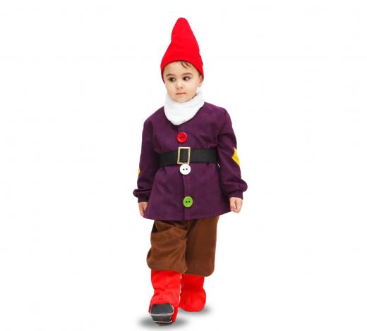 VESTITO COSTUME Maschera di CARNEVALE baby - 7 Nani - EOLO