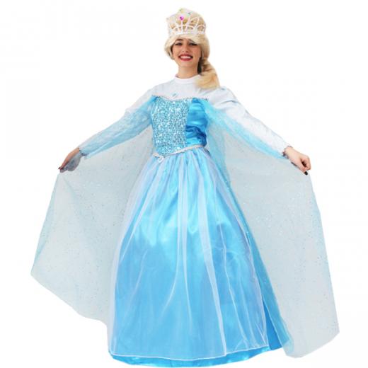 DRESS COSTUME CARNIVAL Mask - Princess ELSA - FROZEN - ADULTS